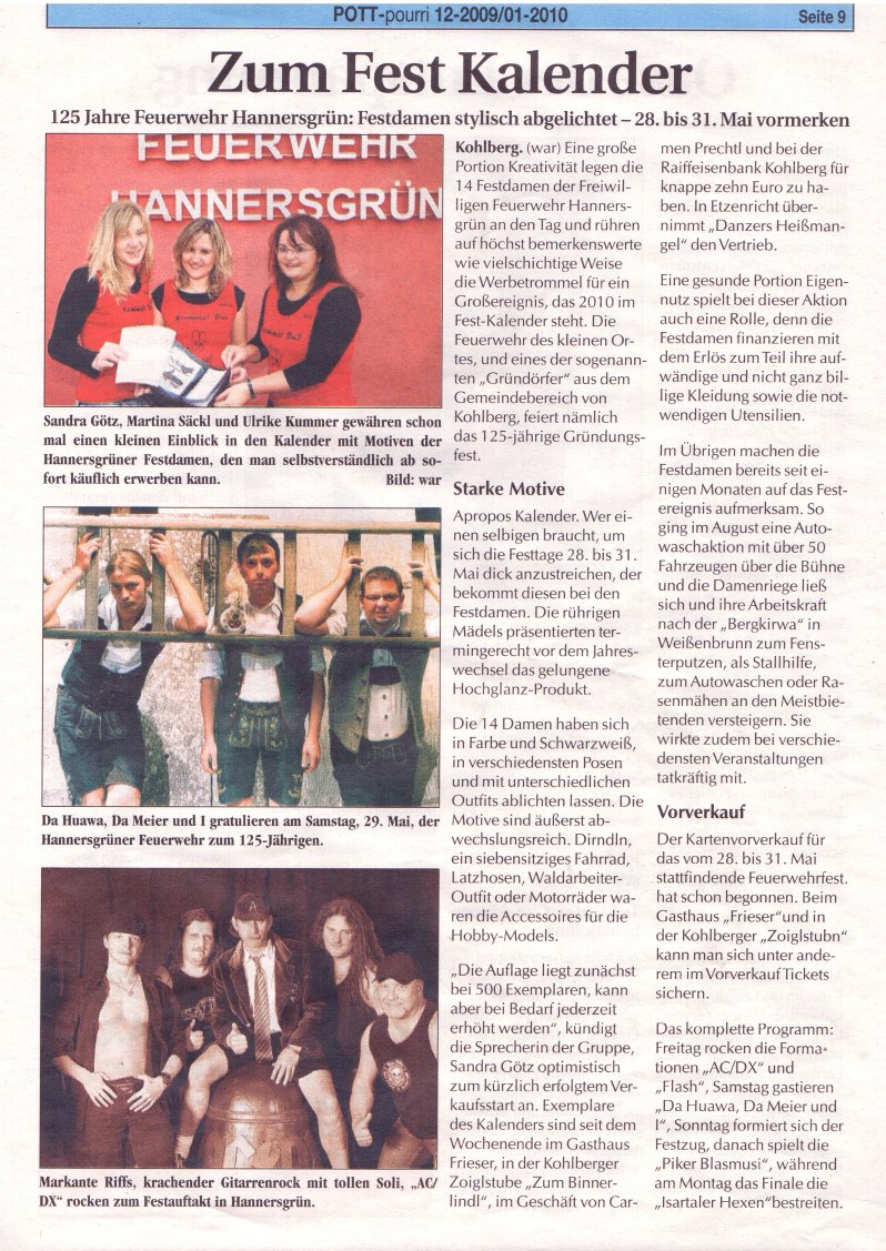 Zum Fest Kalender